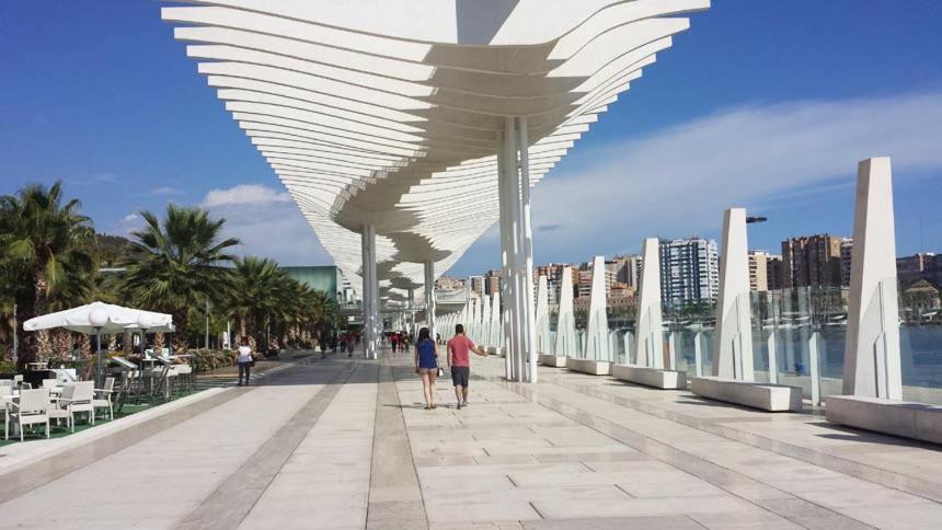Precioso Apartamento A 5 Minutos Andando De La Playa มาลากา ภายนอก รูปภาพ